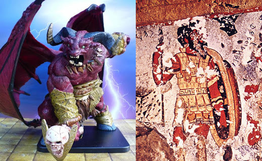 New with Ancient depiction of Orcus